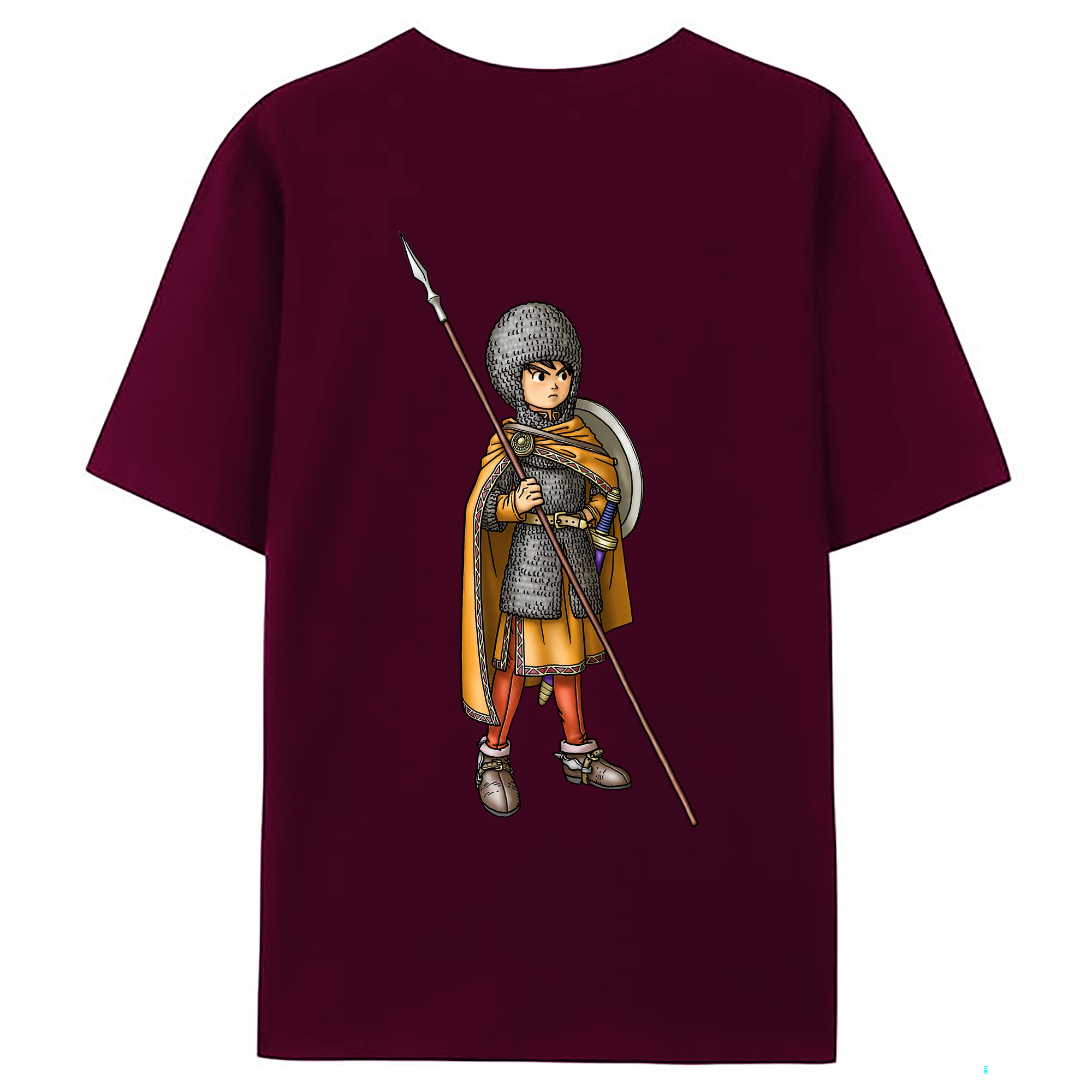 （画像用） ドラゴンクエスト Doragon Kuesuto Dragon Quest レディース半袖Tシャツ(バックプリント)